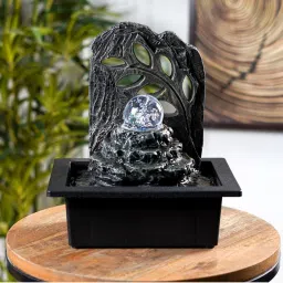 The Artment Leaf Vein Flow Tabletop Indoor Fountain-image-81