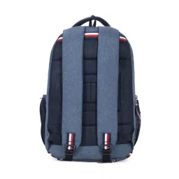 tommy hilfiger accessories Tommy Hilfiger Donovan Unisex Melange Laptop Backpack - Navy 28 Litre (M) image 3