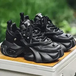 FreeMo Men Black Casual Shoes image 4