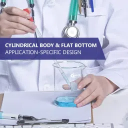 Glassco GC-229.202.P5 Scientific Glass Beaker Low Form with Pouring Spout 250 ml (Pack of 5 Pcs) image 3