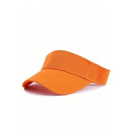 Infispace Unisex Cotton Adjustable Sports Sun Visor Cap-picture-1
