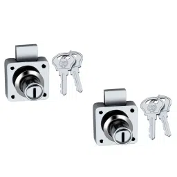 Harrison 50 mm Chrome Zinc 6 Lever Furniture Lock with 2 Keys Each, MPL-0657-PK02 (Pack of 2 Pcs)-picture-15