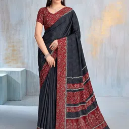 DIVASTRI Poly Crepe Saree-picture-13