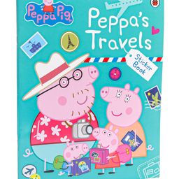 penguin random house Peppa Pig Travel Sticker Book - English-picture-0