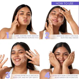 AcneStar Set Of 4 Anti Acne Face Wash With Aloe Vera & Basil - 50 g Each image 3