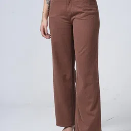 URBAN POCHE Women Jean Wide Leg High-Rise Jeans image 1