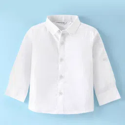 Mark & Mia Full Sleeves Solid Colour 3 Piece Party Suit with Bow - Red White & Black image 5