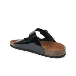 MOZAFIA Women Open Toe Flats with Buckles image 4