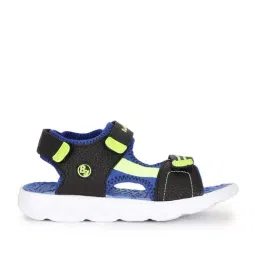 Bubblegummers by Bata Kids Blue & Black Floater Sandals-picture-38