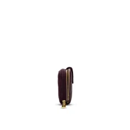 Lavie Luxe Women Diamond25 Bifold Zip Wallet -Purple (L) image 3