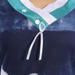 CINCO Women Printed Maxi Nightdress image 5