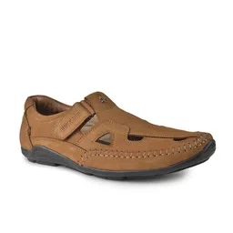 Buckaroo Men Velcro Leather Shoe-Style Sandals-picture-40