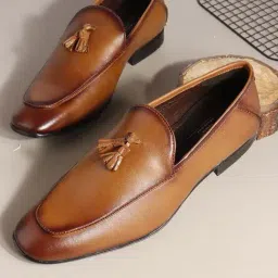 Carlton London Men's Tan Mocassins-image-33