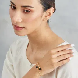 Fabindia Women Silver Adjustable Bangles image 2