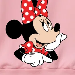 x2o Infants Minnie Mouse Graphic Printed Round Neck Sweatshirt With Joggers image 3