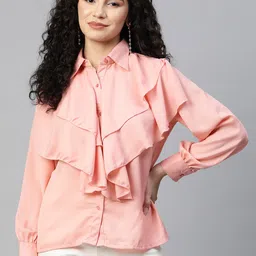 plusS Layered Shirt Style Top-picture-25