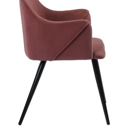 DOE BUCK Metal Pink Tufted Chair image 5