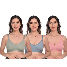TEENPLUS Pack Of 3 Full Coverage Bra image 2