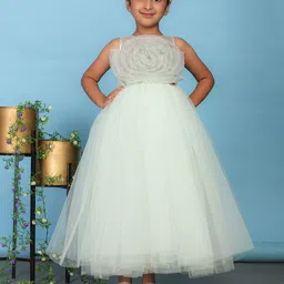 Toy Balloon kids Girls Fit & Flare Tulle Dress-image-73