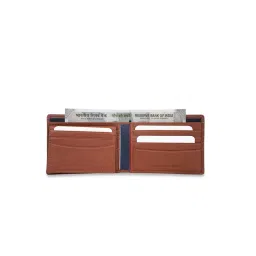tommy hilfiger accessories Tommy Hilfiger Mens Leather Wallet Scioto - Tan image 3
