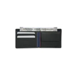 tommy hilfiger accessories Tommy Hilfiger Mens Leather Wallet Mantaro - Black image 3