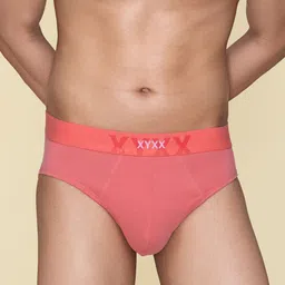 XYXX Men Pack Of 3  Anti Microbial Basic Cotton Briefs XYBRF3PCKN836 image 3