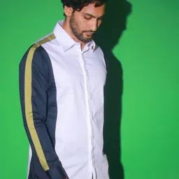 ECHKE Men Custom Opaque Casual Shirt image 4