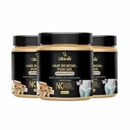Oilanic Set Of 3 Sandalwood Hair Removal Wax Powder - 150 g Each-picture-19