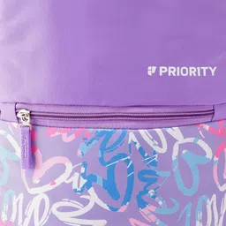 Priority Unisex Graphic Printed College Backpack image 5