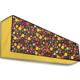 The Furnishing Tree Yellow Plastic Air Conditioner Cover image 4
