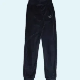 Pantaloons Junior Navy Cotton Embellished Trackpants-picture-25