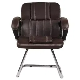 Ib basics Dark Bown Leatherette Elance Office Executive Chair-picture-24
