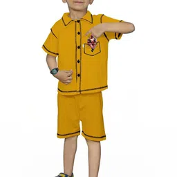 MGRS Boys Mustard Clothing Set-picture-33