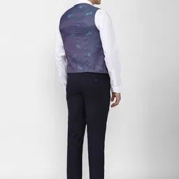 Peter England Elite Slim-Fit Three Piece Suit image 3