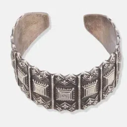 Fabindia Women Silver Adjustable Bangles image 4