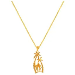 P.C. Chandra Jewellers 22k Yellow Gold Desert Theme Pendant-picture-26