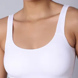 Sillysally Pack Of 2 Full Coverage All Day Comfort Cotton Workout Bra image 3