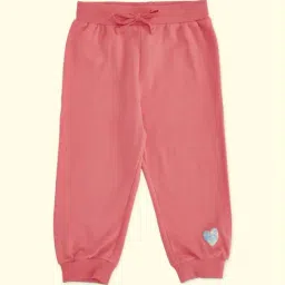 Pantaloons Baby Cloud Pink Cotton Regular Fit Trackpants-image-88