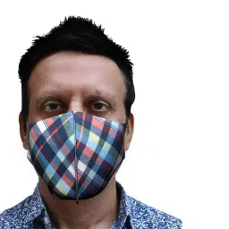 ORILEY GC-002060 Plastic Universal Goggle with Cotton Face Mask (Pack of 6) image 2