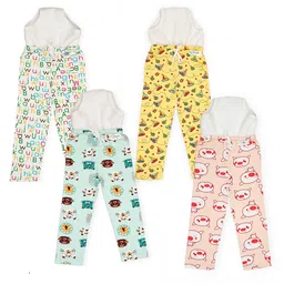 Snugkins Diaper Pants Potty Training Pajamas for Toddlers, Boys and Girls. 100% Cotton. Size 4 Fits 4  5 years - Pack of 4-image-4