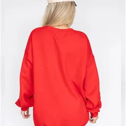 RAYACLOSET Women Printed Sweatshirt image 3