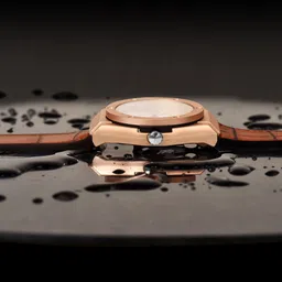 SWADESI STUFF Men Round Dial & Straps Analogue Watch SDS 163 ROSEGOLD 2035 image 3