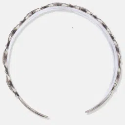 Fabindia Women Silver Adjustable Bangles image 5