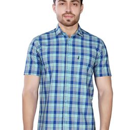 BRUCEWANE Men Comfort Checked Casual Shirt-picture-37
