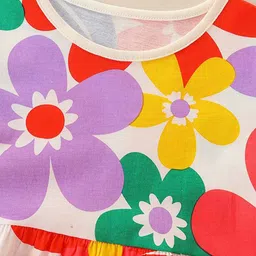 StyleCast Girls Floral Print A-Line Dress image 4