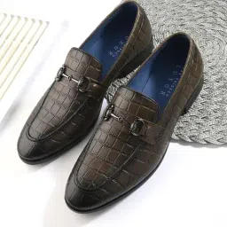 San Frissco Men's Olive Casual Loafers-image-59