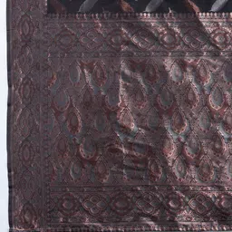 VS MALL Woven Design Zari Saree image 5