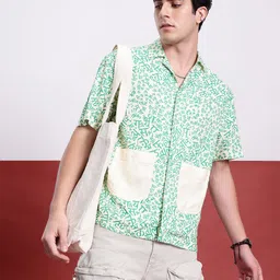 Kook N Keech Indie Script Typography Print Casual Shirt-picture-21