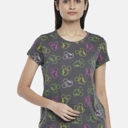 Dreamz by Pantaloons Grey Cotton Printed T-Shirt-picture-38