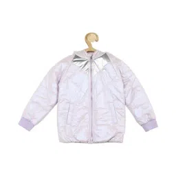 Allen Solly Junior Purple Solid Full Sleeves Jacket-picture-34